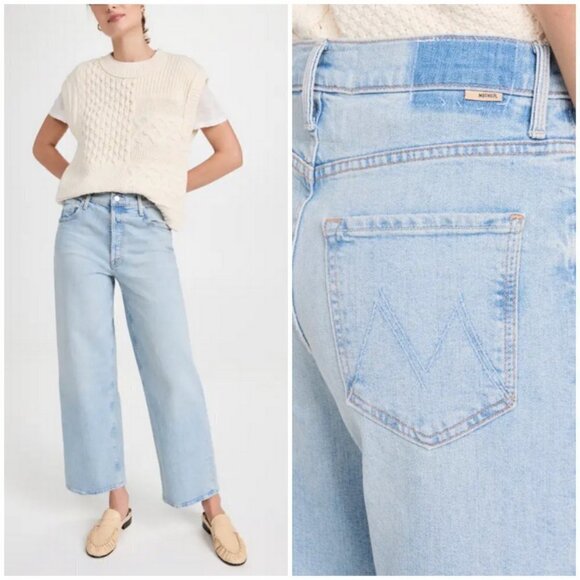 💕MOTHER SUPERIOR💕 High Waisted Spinner Skimp Jeans ~ Pre-Party 28 NWT - Picture 1 of 17